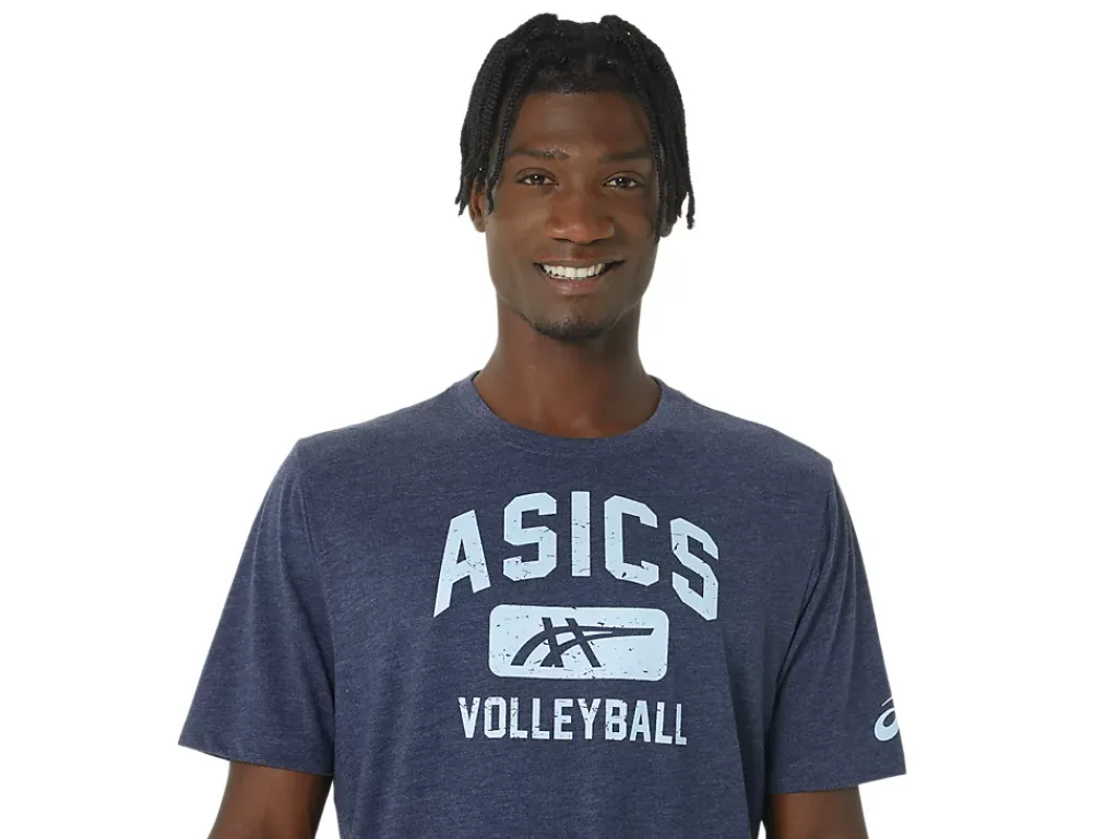 ASICS VOLLEYBALL GRAPHIC TEE-Women Volleyball|Volleyball