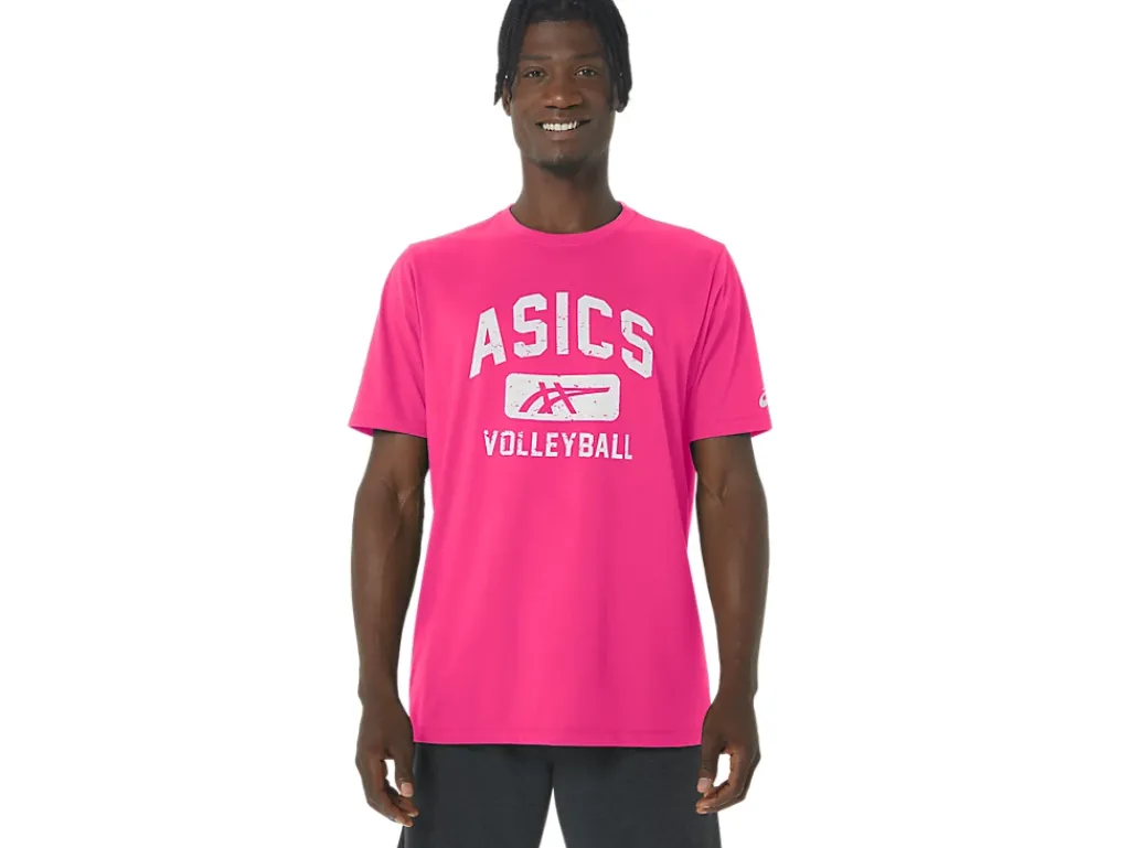 ASICS VOLLEYBALL GRAPHIC TEE-Women Volleyball|Volleyball