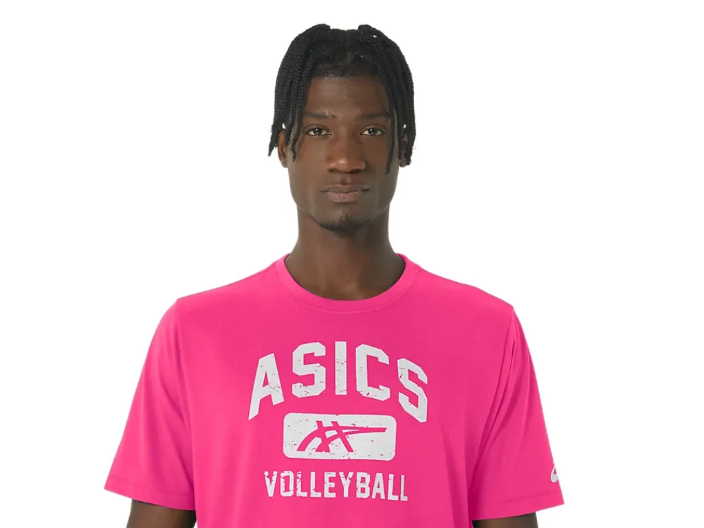 ASICS VOLLEYBALL GRAPHIC TEE-Women Volleyball|Volleyball
