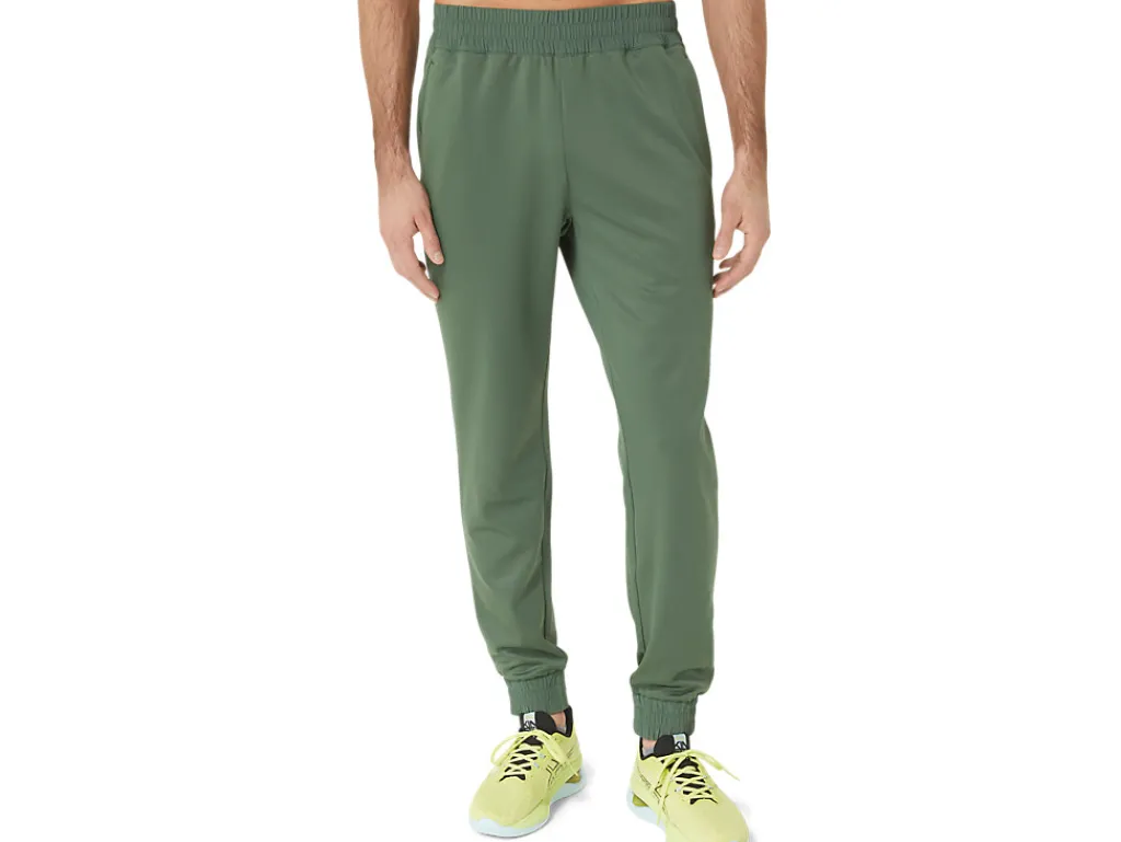 ASICS BRUSHED FLEECE PANTS-Men Training|Pants & Tights