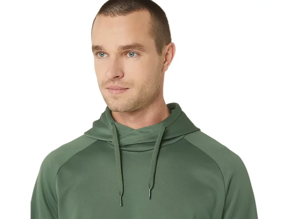 ASICS BRUSHED FLEECE PULLOVER HOODIE-Men Training|Hoodies & Sweatshirts