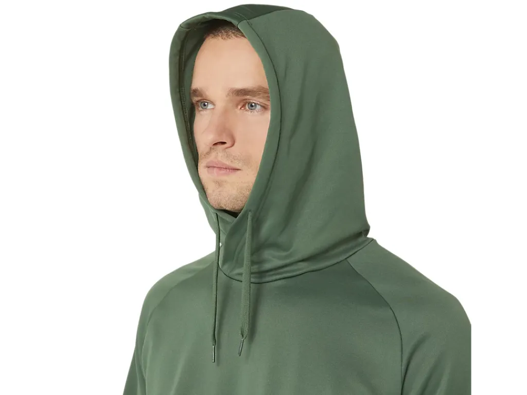 ASICS BRUSHED FLEECE PULLOVER HOODIE-Men Training|Hoodies & Sweatshirts
