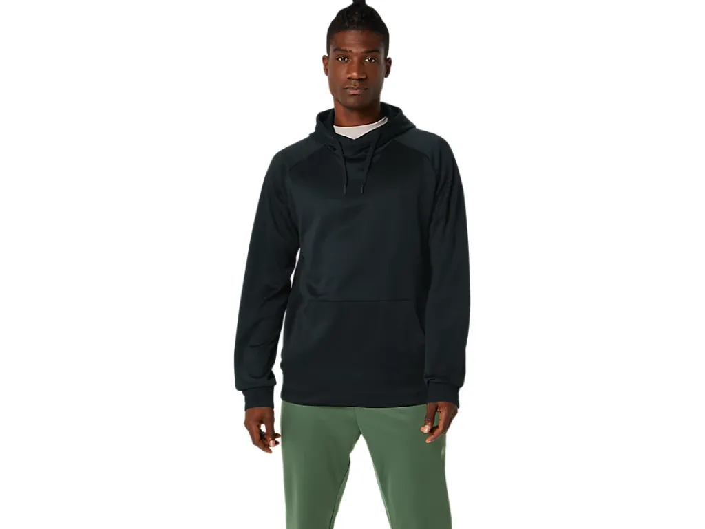 ASICS BRUSHED FLEECE PULLOVER HOODIE-Men Training|Hoodies & Sweatshirts
