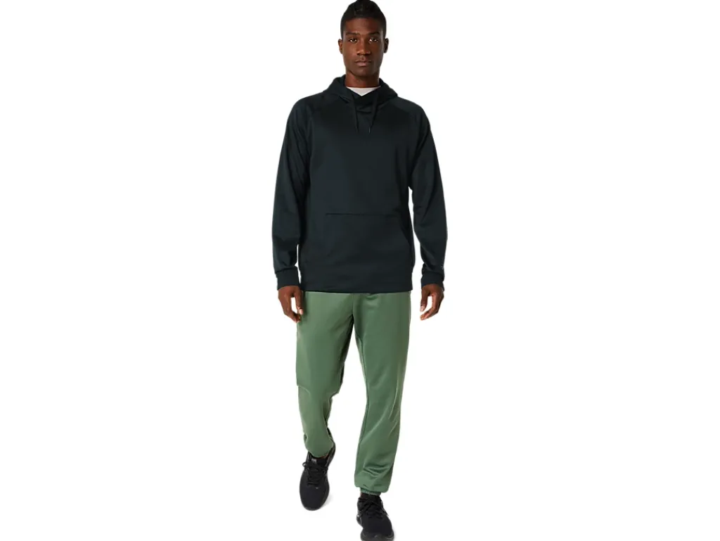 ASICS BRUSHED FLEECE PULLOVER HOODIE-Men Training|Hoodies & Sweatshirts