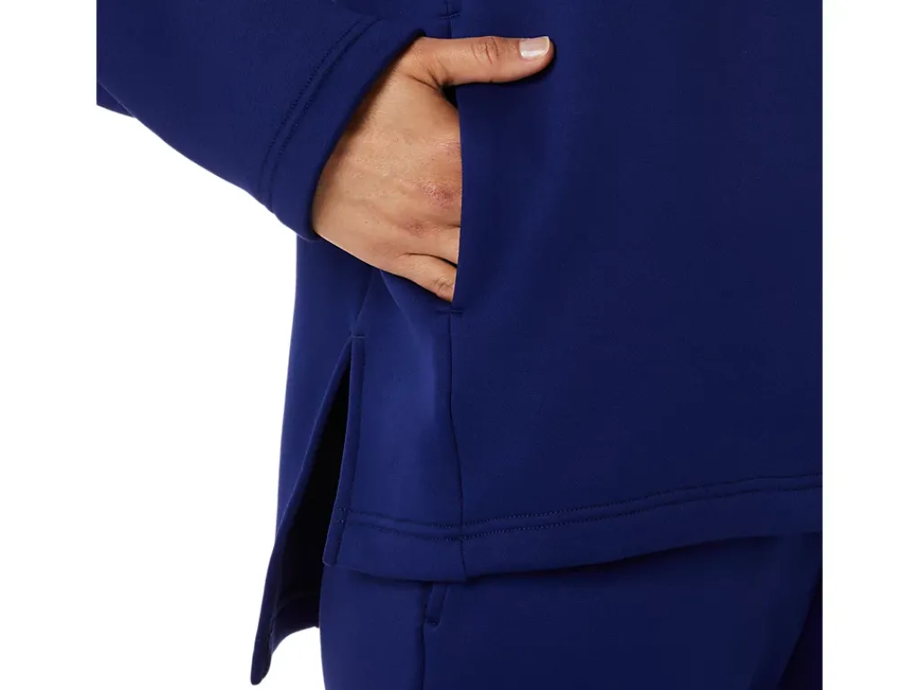 ASICS BRUSHED KNIT PULLOVER-Women T-Shirts & Tops