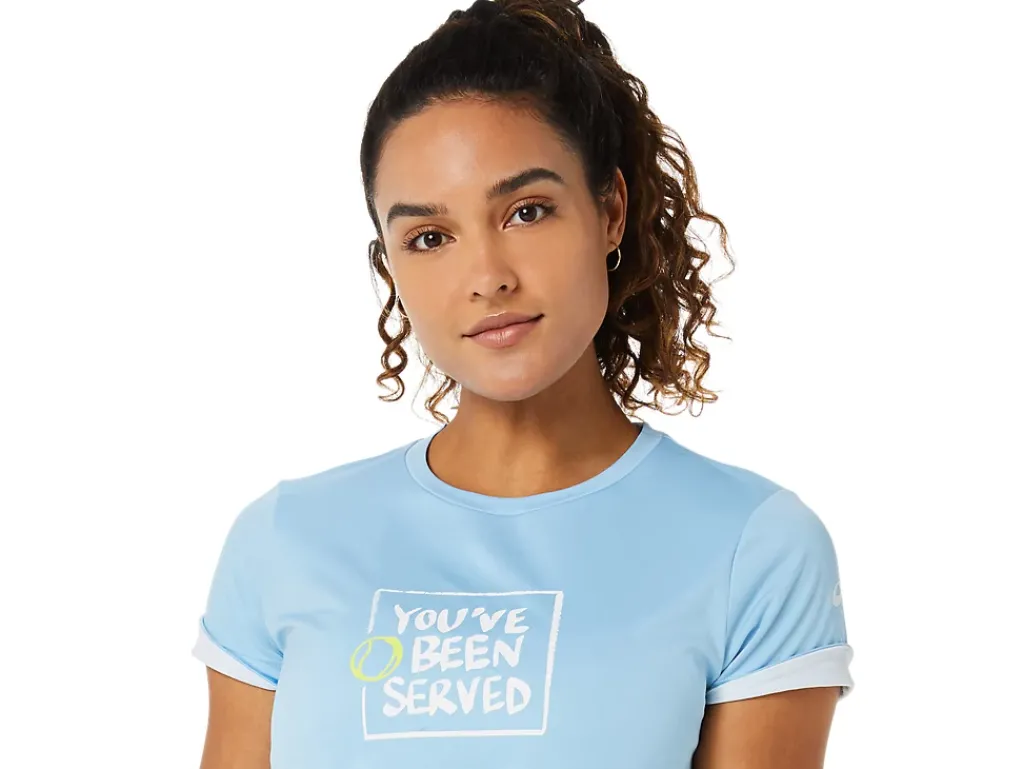 ASICS COURT GRAPHIC TEE-Women Tennis|Tennis