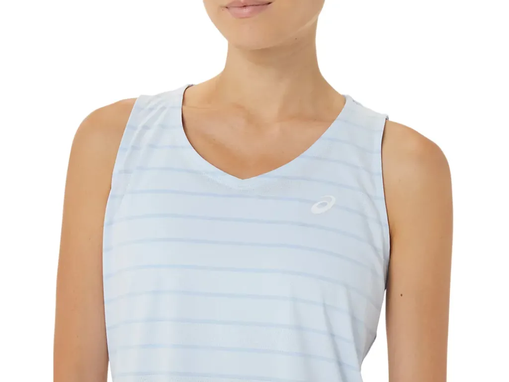 ASICS COURT STRIPE TANK-Women Pickleball|Tennis