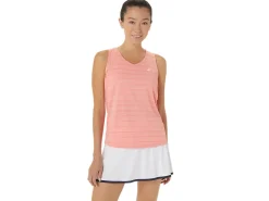 ASICS COURT STRIPE TANK-Women Pickleball|Tennis
