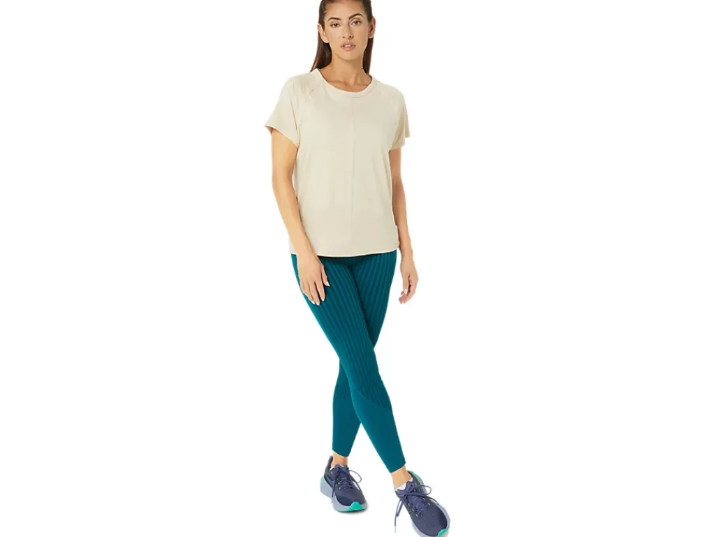 ASICS FLEX STRETCH SHORT SLEEVE TOP-Women T-Shirts & Tops