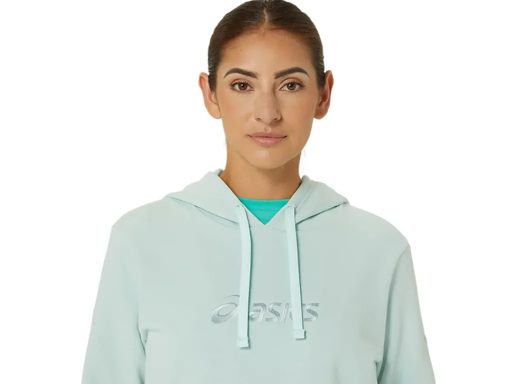 ASICS FRENCH TERRY PULLOVER HOODIE-Women Hoodies & Sweatshirts