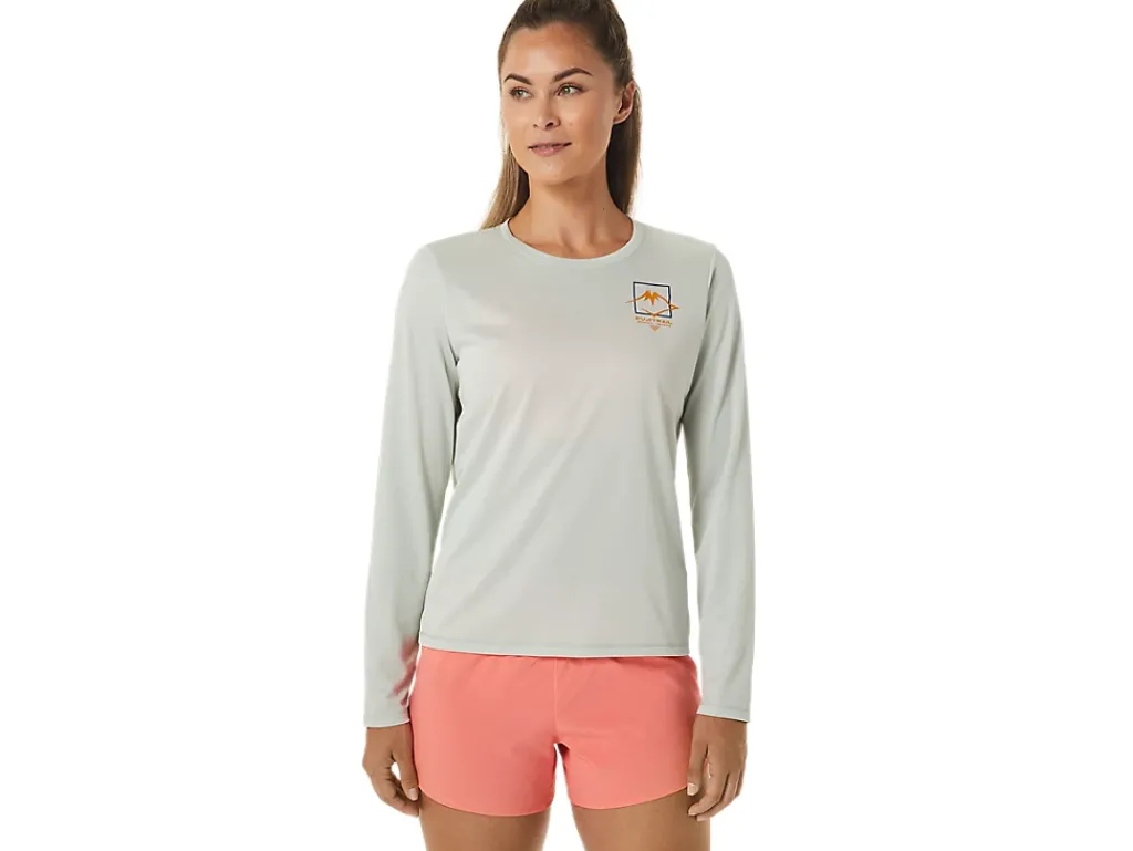 ASICS FUJITRAIL LOGO LONG SLEEVE TOP-Women T-Shirts & Tops