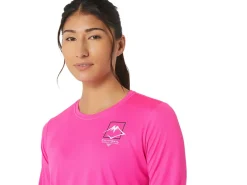 ASICS FUJITRAIL LOGO LONG SLEEVE TOP-Women Trail Running|T-Shirts & Tops
