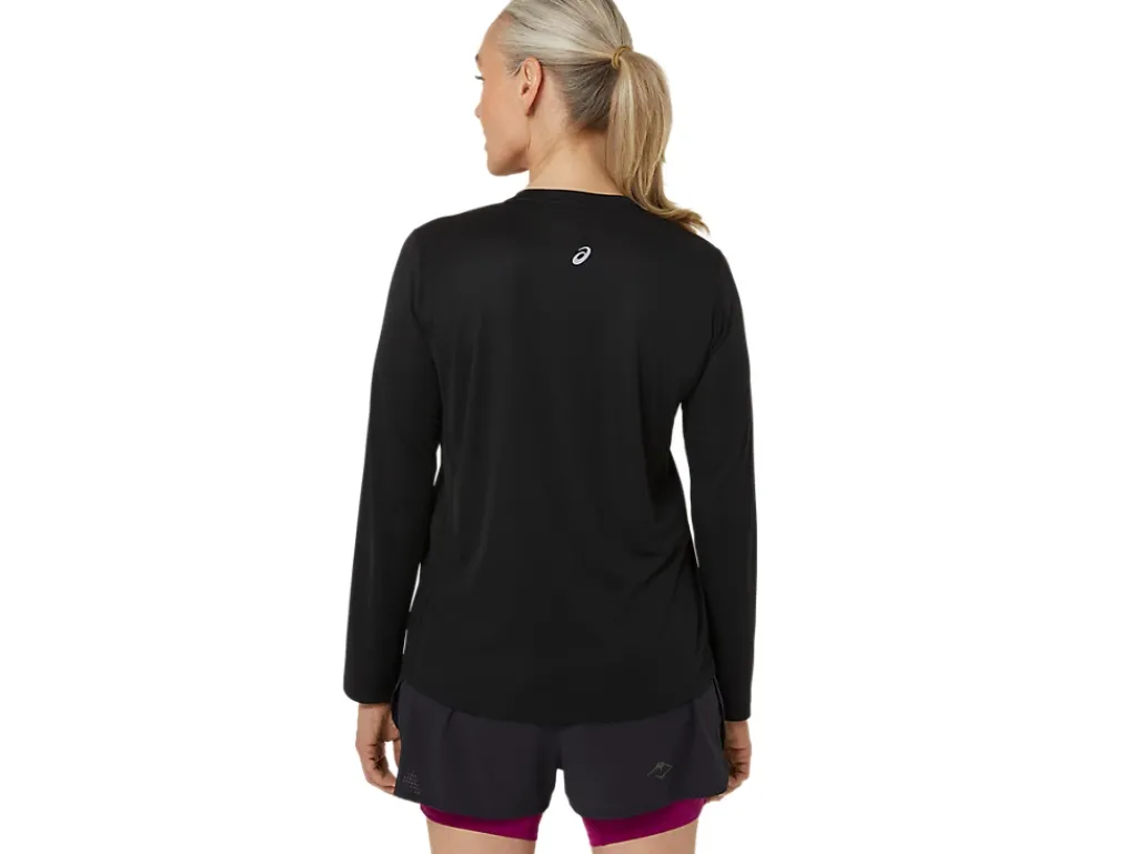 ASICS FUJITRAIL LOGO LONG SLEEVE TOP-Women Trail Running|T-Shirts & Tops