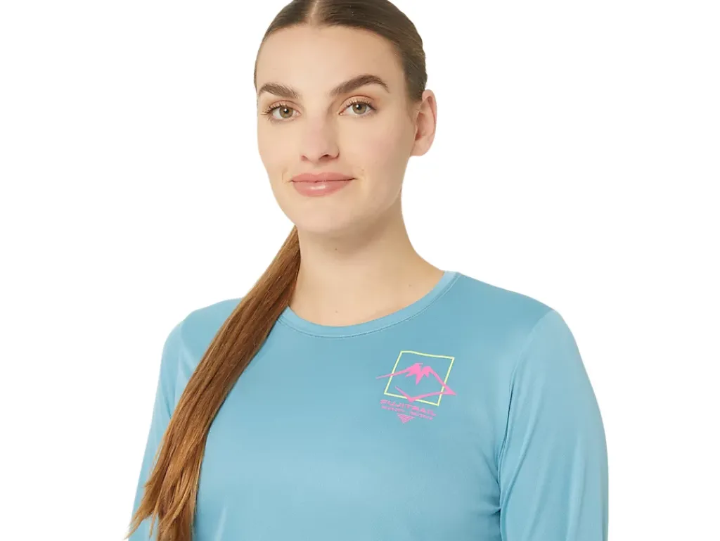 ASICS FUJITRAIL LOGO LONG SLEEVE TOP-Women T-Shirts & Tops