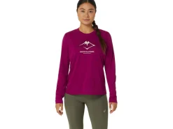 ASICS FUJITRAIL LOGO LONG SLEEVE TOP-Women Trail Running|T-Shirts & Tops