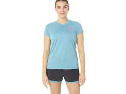 ASICS FUJITRAIL LOGO SHORT SLEEVE TOP-Women Trail Running|Trail Running