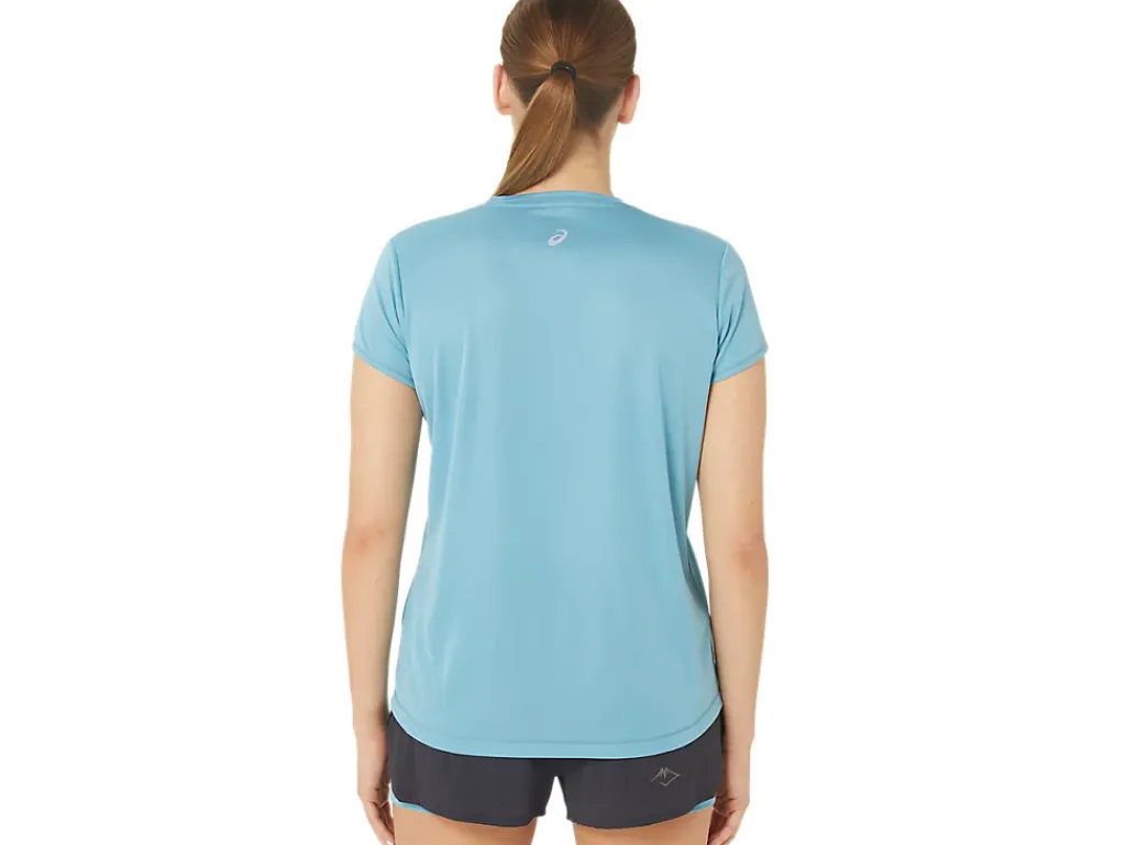 ASICS FUJITRAIL LOGO SHORT SLEEVE TOP-Women Trail Running|Trail Running