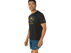 ASICS FUJITRAIL LOGO SHORT SLEEVE TOP-Men Trail Running|T-Shirts & Tops