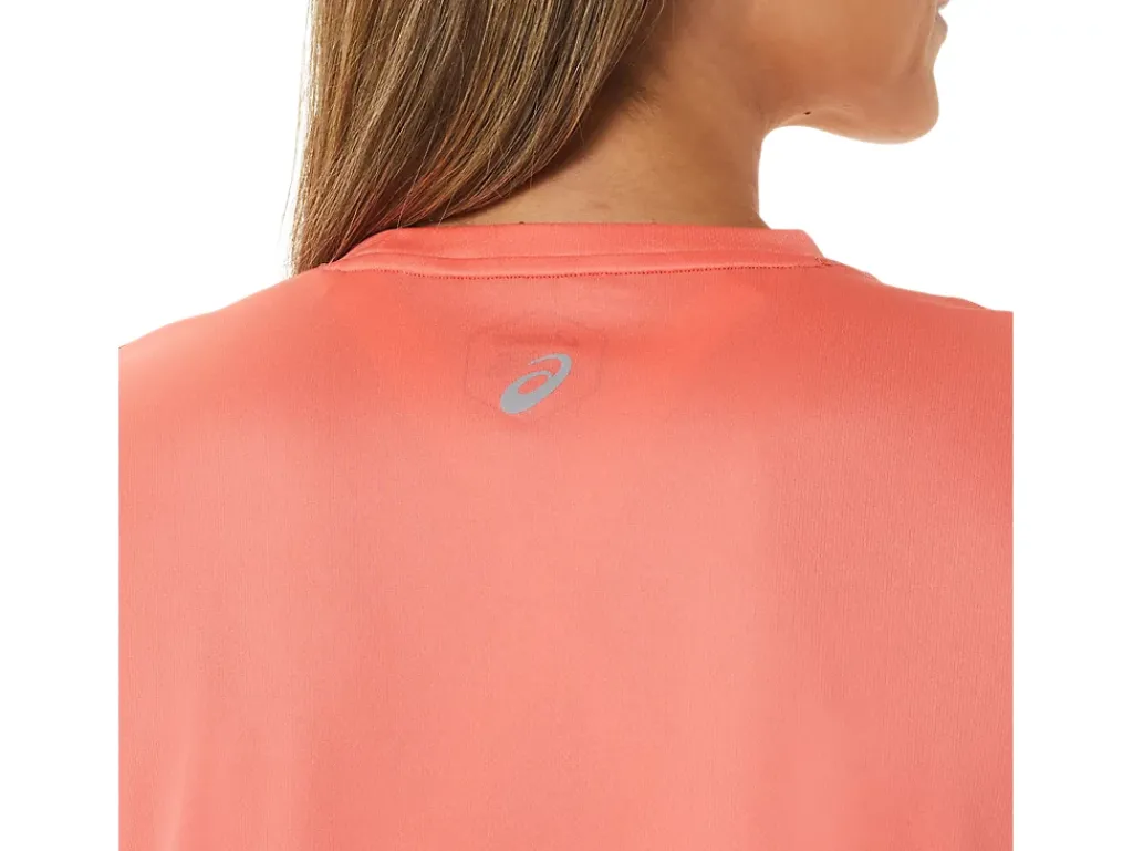 ASICS FUJITRAIL LOGO SHORT SLEEVE TOP-Women Trail Running|Trail Running