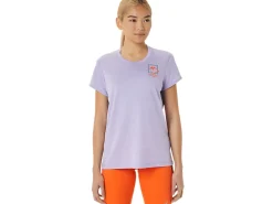 ASICS FUJITRAIL LOGO SHORT SLEEVE TOP-Women Trail Running|Trail Running