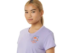 ASICS FUJITRAIL LOGO SHORT SLEEVE TOP-Women Trail Running|Trail Running