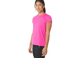 ASICS FUJITRAIL LOGO SHORT SLEEVE TOP-Women Trail Running|Trail Running
