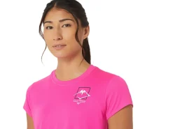 ASICS FUJITRAIL LOGO SHORT SLEEVE TOP-Women Trail Running|Trail Running