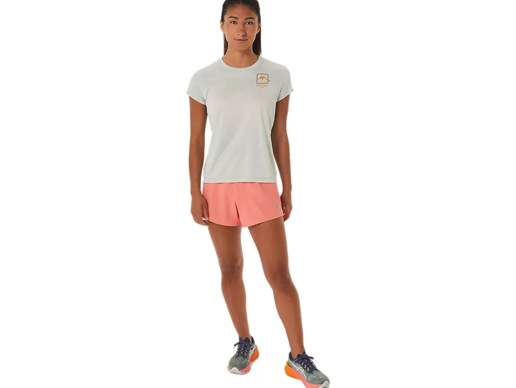 ASICS FUJITRAIL LOGO SHORT SLEEVE TOP-Women Trail Running|Trail Running