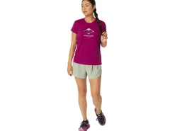 ASICS FUJITRAIL LOGO SHORT SLEEVE TOP-Women Trail Running|T-Shirts & Tops