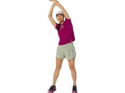 ASICS FUJITRAIL LOGO SHORT SLEEVE TOP-Women Trail Running|T-Shirts & Tops