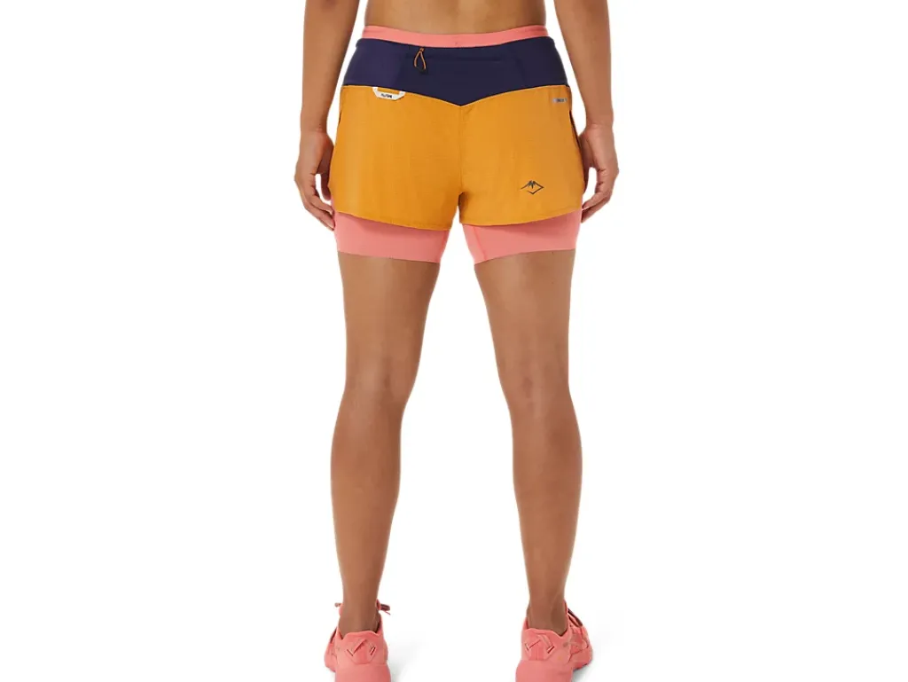 ASICS FUJITRAIL 2-N-1 SHORT-Women Trail Running|Shorts & Pants