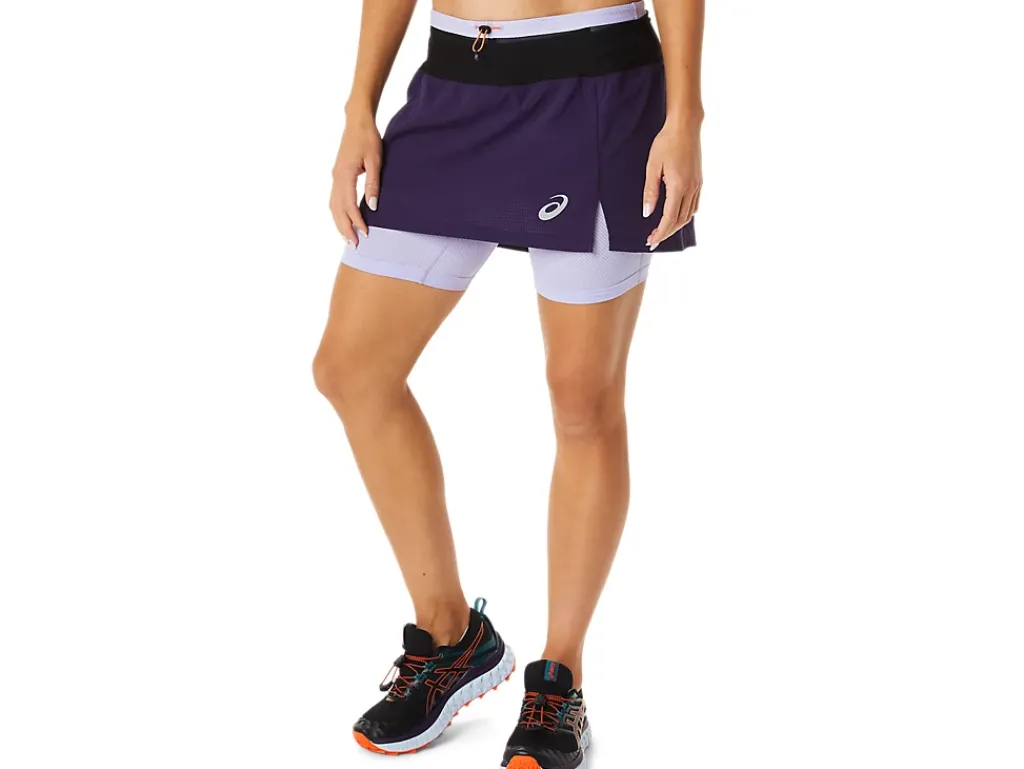 ASICS FUJITRAIL SKORT-Women Trail Running|Trail Running