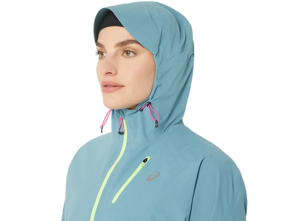 ASICS FUJITRAIL WATERPROOF JACKET-Women Trail Running|Trail Running