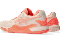 ASICS GEL-RESOLUTION 9 CLAY-Women Tennis|Tennis