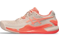 ASICS GEL-RESOLUTION 9 CLAY-Women Tennis|Tennis