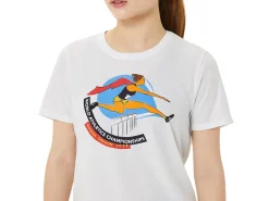 ASICS GRAPHIC SHORT SLEEVE WCH-Women T-Shirts & Tops