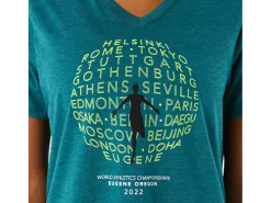 ASICS GRAPHIC V-NECK WCH-Women T-Shirts & Tops