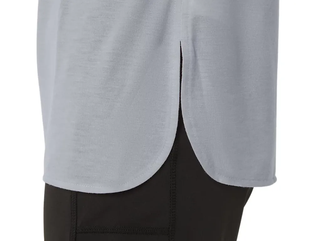 ASICS HEATHER VNECK TOP-Women Extended Sizes|T-Shirts & Tops