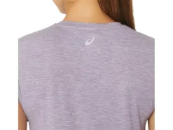 ASICS HEATHER VNECK TOP-Women Extended Sizes|T-Shirts & Tops