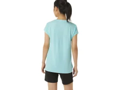 ASICS HEATHER VNECK TOP-Women Extended Sizes|T-Shirts & Tops