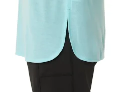 ASICS HEATHER VNECK TOP-Women Extended Sizes|T-Shirts & Tops
