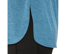 ASICS HEATHER VNECK TOP-Women Extended Sizes|T-Shirts & Tops