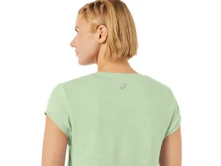 ASICS HEATHER VNECK TOP-Women Extended Sizes|T-Shirts & Tops