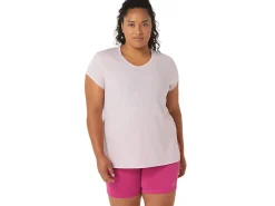 ASICS HEATHER VNECK TOP-Women Extended Sizes|T-Shirts & Tops