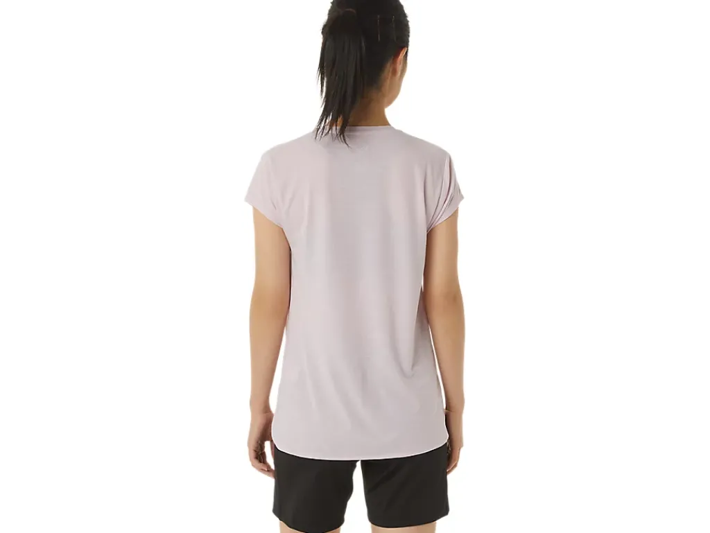 ASICS HEATHER VNECK TOP-Women Extended Sizes|T-Shirts & Tops