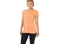 ASICS HEATHER VNECK TOP-Women Extended Sizes|T-Shirts & Tops