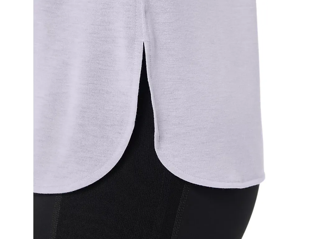 ASICS HEATHER VNECK TOP-Women Extended Sizes|T-Shirts & Tops