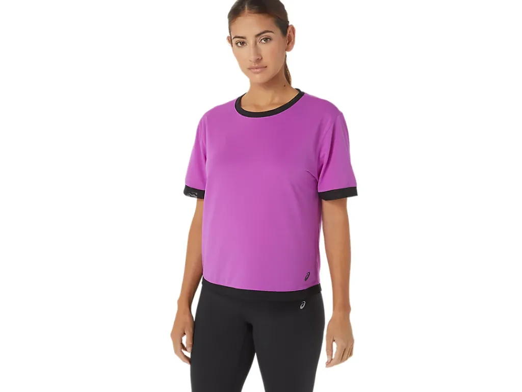 ASICS KATE MESH SHORT SLEEVE-Women T-Shirts & Tops