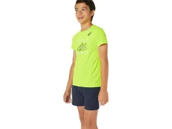 ASICS KIDS; TENNIS GRAPHIC SHORT SLEEVE TOP-Kids Tennis|Clothing