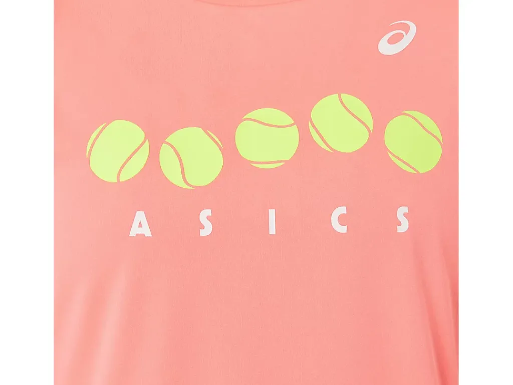 ASICS KIDS; TENNIS GRAPHIC TEE-Kids Tennis|Clothing